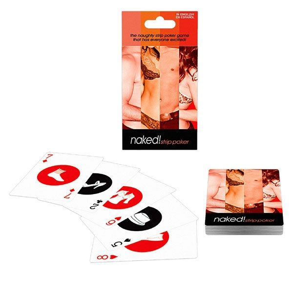 KHEPER GAMES Naked! Strip Poker, juego erótico de cartas