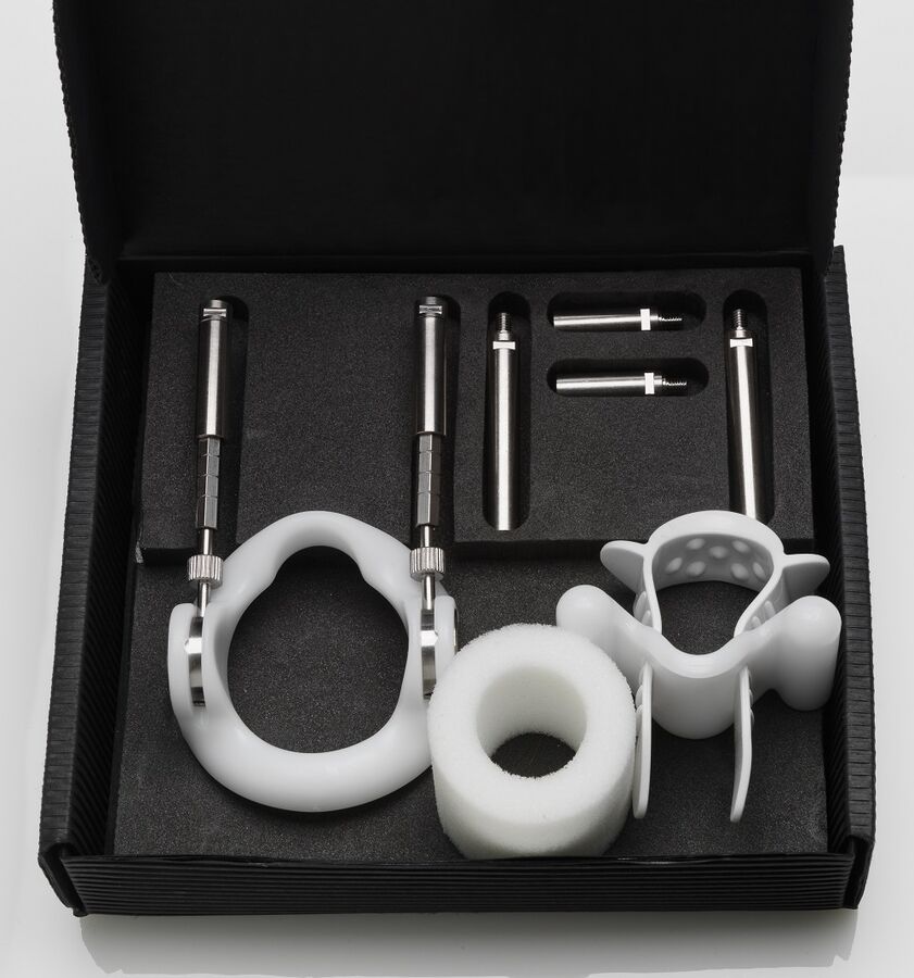 JES-EXTENDER extensor mecánico de pene, negro