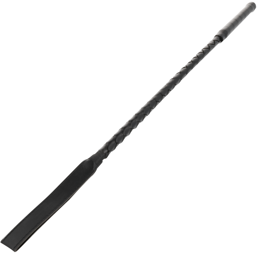 Látigo BDSM DARKNESS SENSATIONS con punta de PVC suave