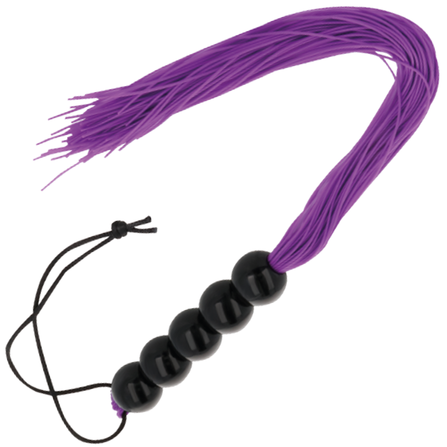 Látigo DARKNESS SENSATIONS en lila, 45 cm