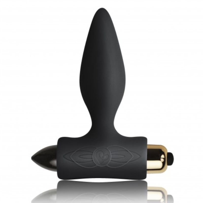 ROCKS-OFF Petite Sensations Plug anal vibrador, negro