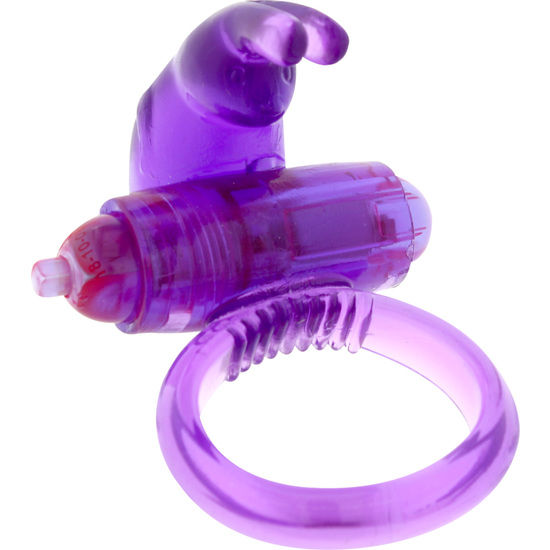 Anillo vibrador para el pene Seven Creations con estimulador de clítoris