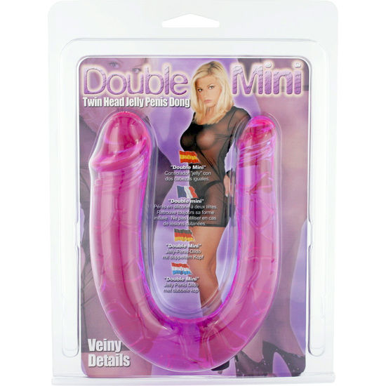 Dildo doble de SEVEN CREATIONS con dos extremos flexibles