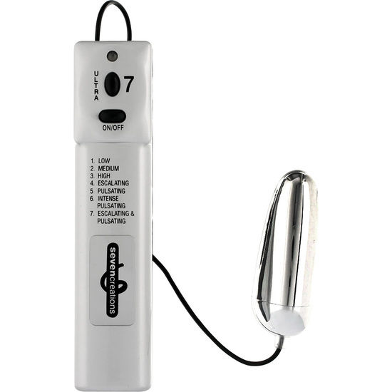 SEVEN CREATIONS Ultra 7 Vector huevo vibrador