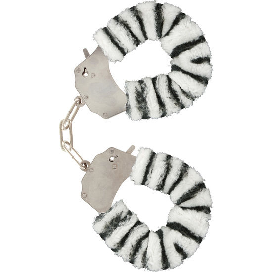 TOYJOY Furry Fun esposas con estampado de cebra