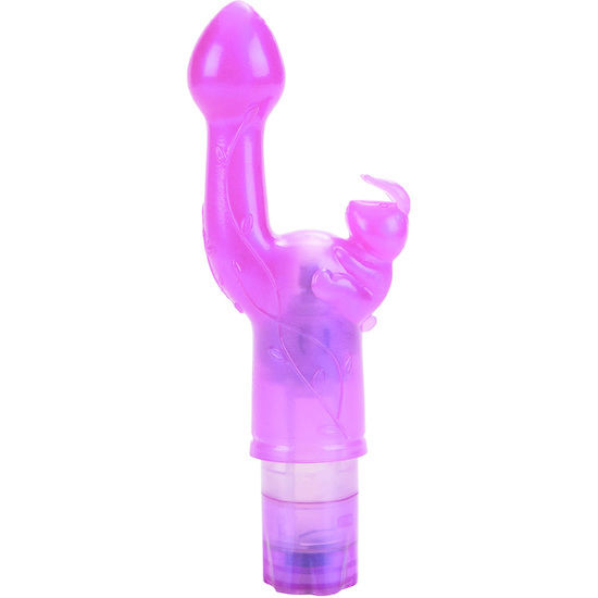 CalExotics The Original Bunny Kiss, vibrador rabbit rosa