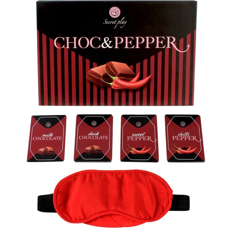 Juego erótico de cartas SECRETPLAY Choc & Pepper