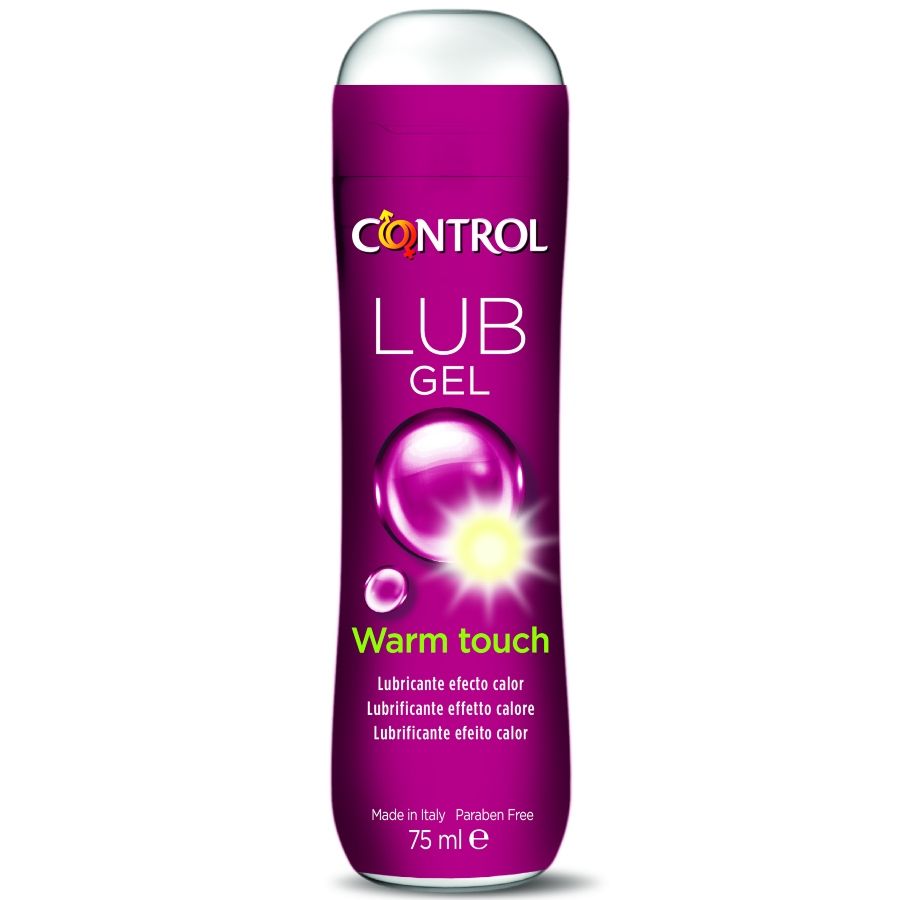 Control Lub Gel Warm Touch lubricante íntimo con efecto calor, 75 ml