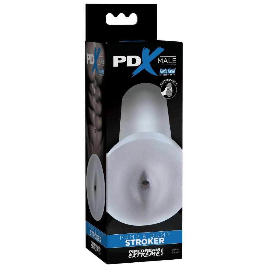Masturbador transparente EXTREME TOYZ PDX Male Pump and Dump