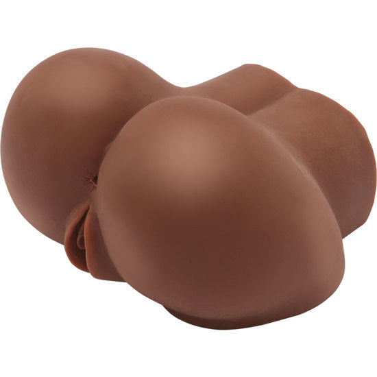 ACT Big Ass masturbador vibrador, marrón