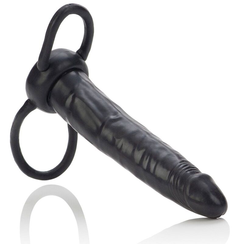 Anillo doble CalExotics Accommodator, negro