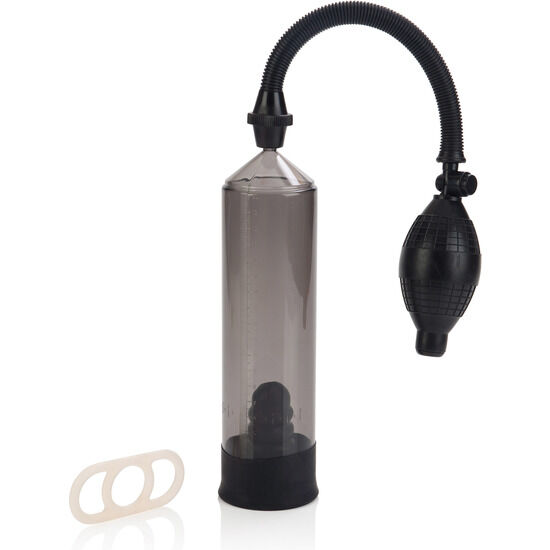 CalExotics Precision Pump, bomba para el pene con anillo de silicona