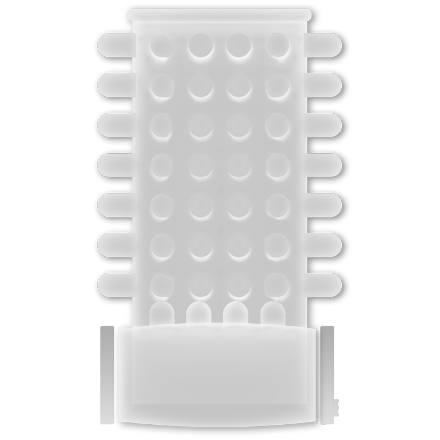 Funda para pene CASUAL LOVE con bala vibradora, transparente