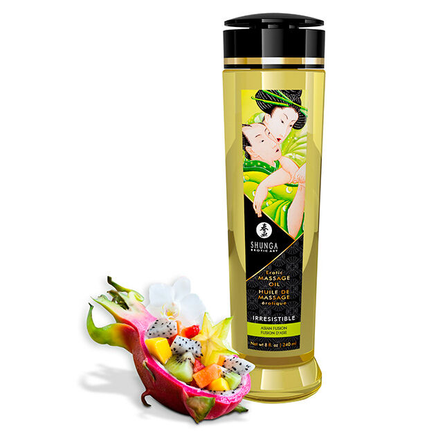 Aceite de masaje Shunga Irresistible, 240 ml