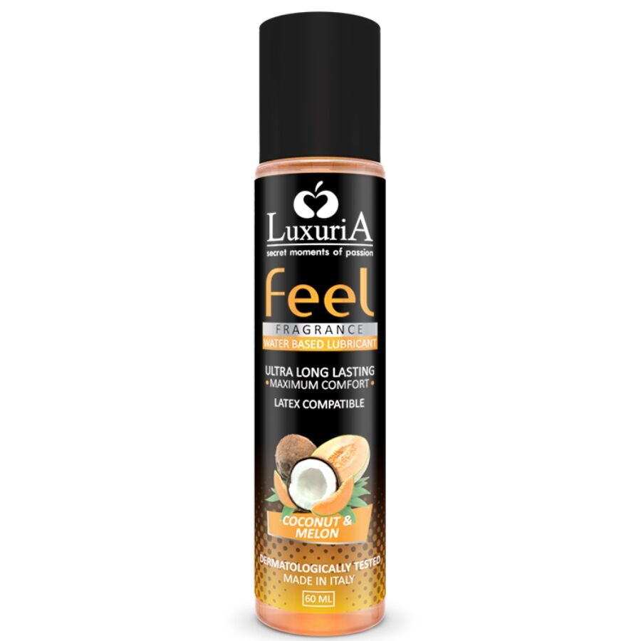 INTIMATELINE Luxuria Feel lubricante íntimo de coco y melón, 60 ml