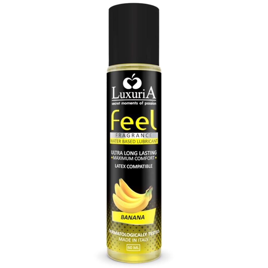 Intimateline Luxuria Feel lubricante con aroma a plátano, 60 ml