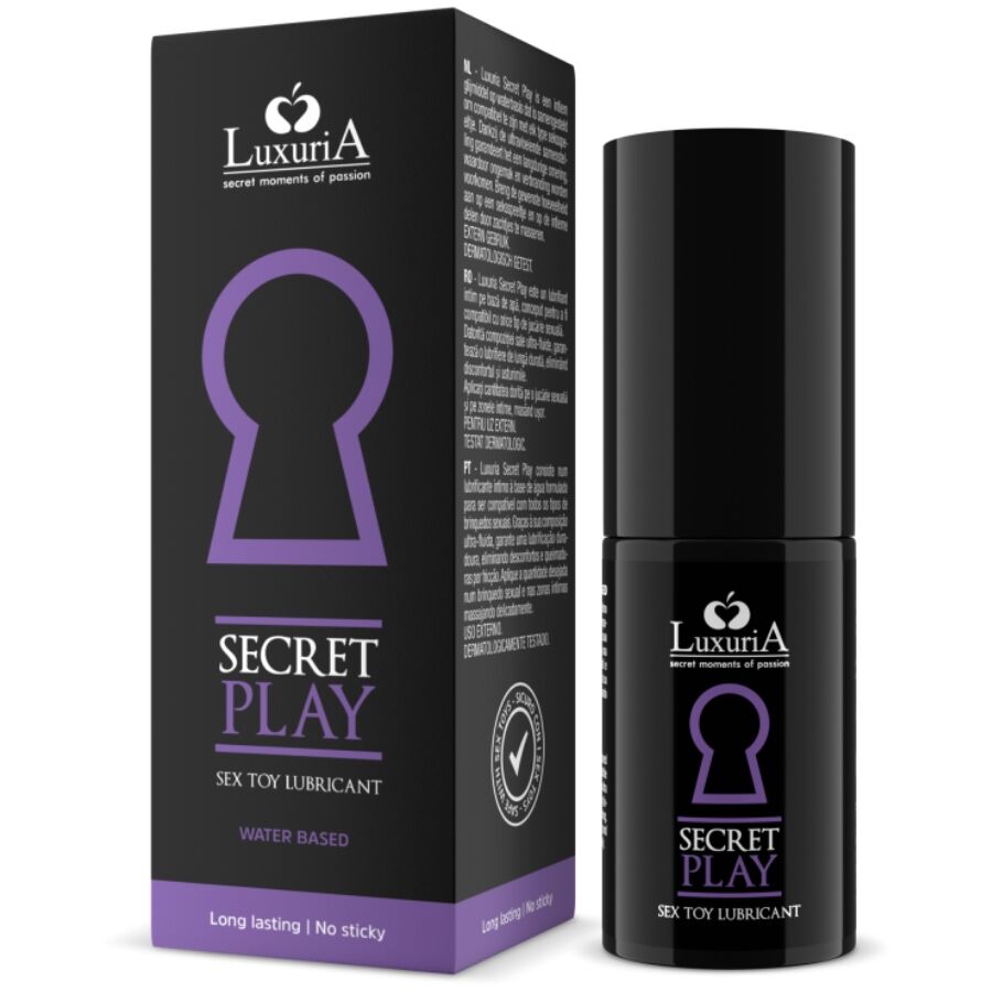 Lubricante de base acuosa Intimateline Luxuria Secret Play