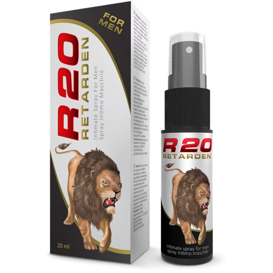 Spray retardante INTIMATELINE R20 con efecto frío, 20 ml