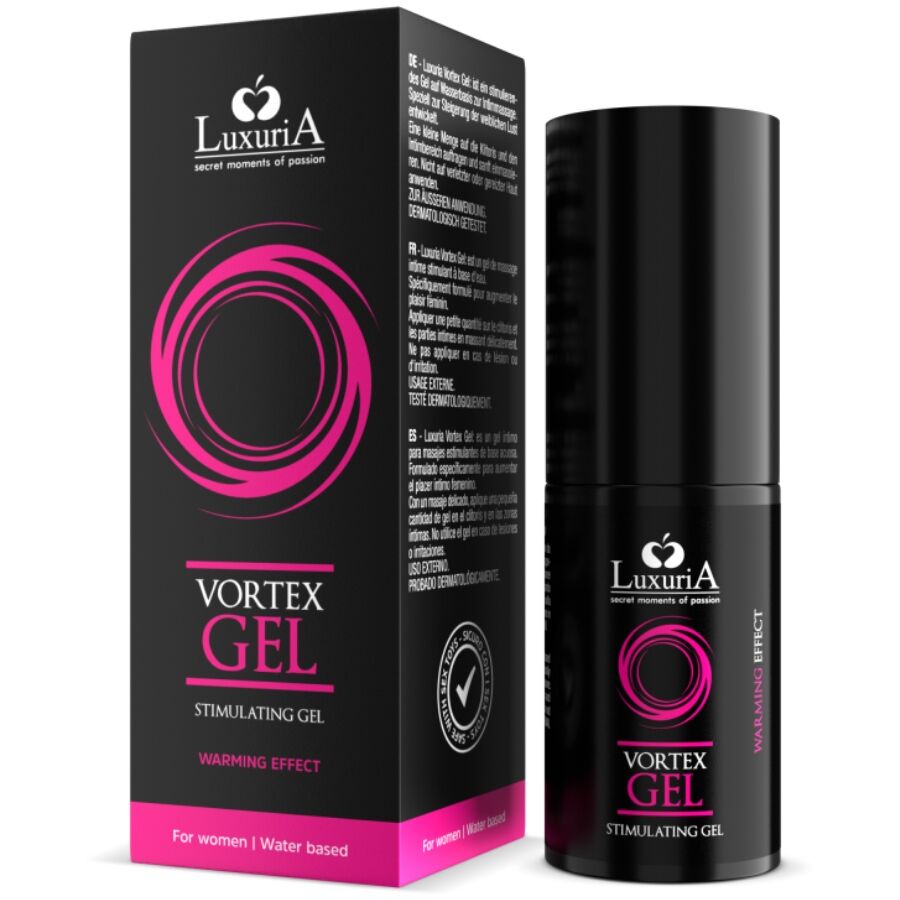 Gel íntimo con efecto calor Intimateline Luxuria Vortex, 30 ml