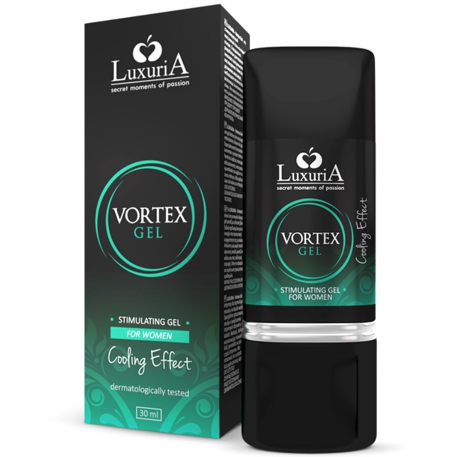Gel refrescante Intimateline Luxuria Vortex para masajear el clítoris, 30 ml