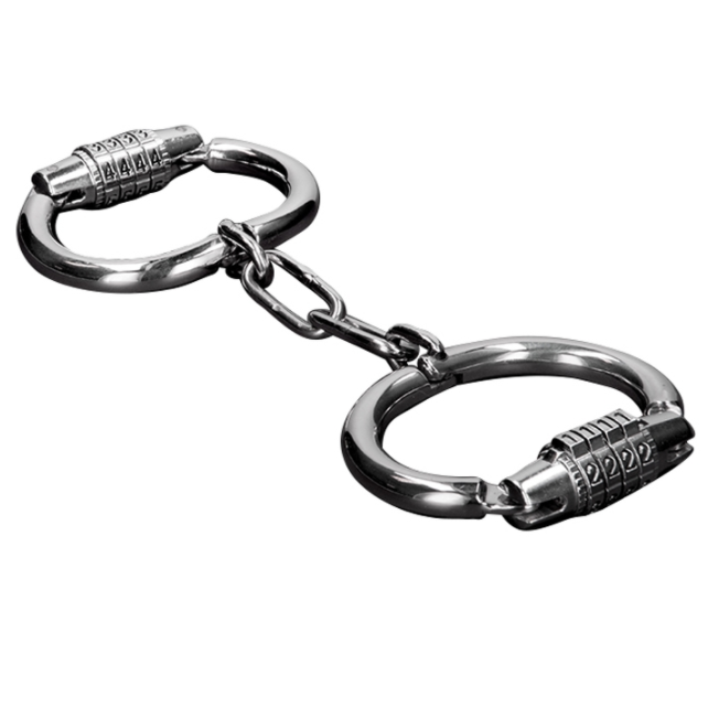 METAL HARD Esposas con candado de combinación
