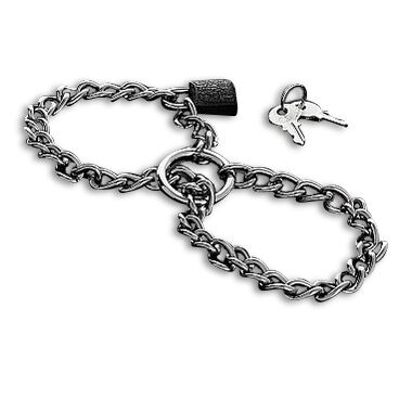 Esposas METAL HARD con cadena de acero inoxidable