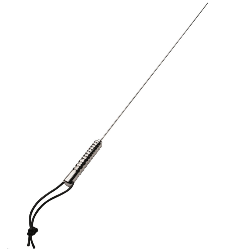 Látigo BDSM METAL HARD de acero inoxidable, 75 cm