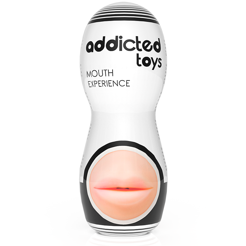 Masturbador con forma de boca ADDICTED TOYS de TPR
