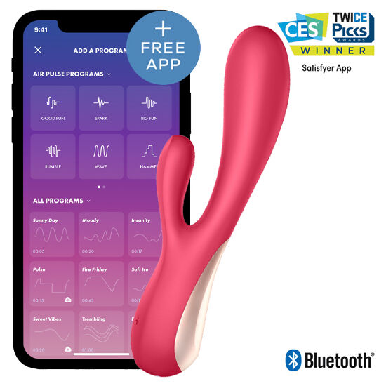 Vibrador con app Satisfyer y función de calor