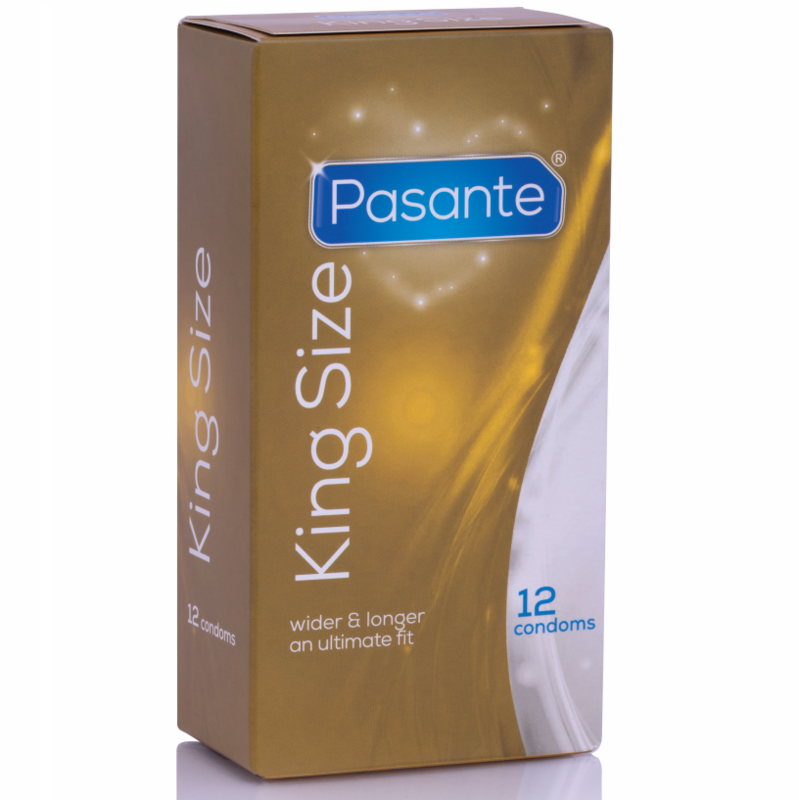 Preservativos PASANTE King Size, 12 unidades