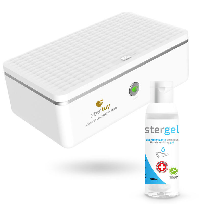 Kit desinfectante con esterilizador UV y gel esterilizante de alta eficacia para juguetes sexuales STERTOY