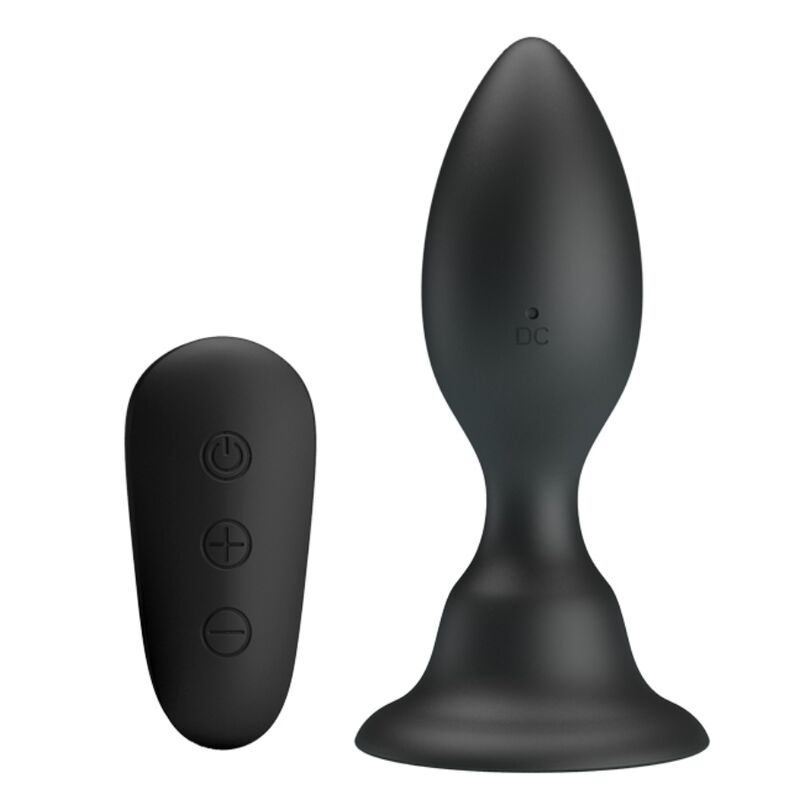 MR PLAY plug anal vibrador con mando a distancia