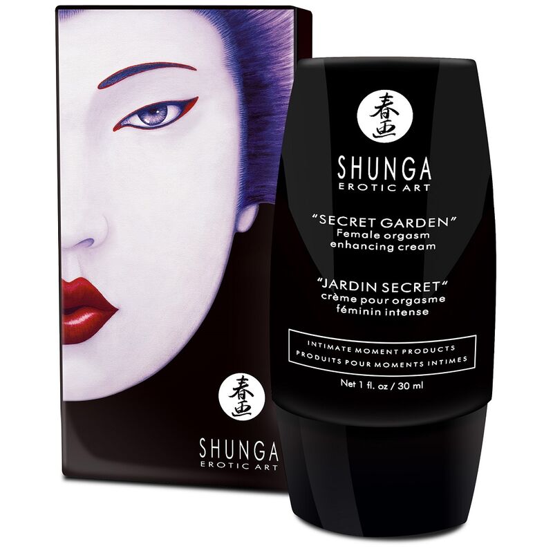 Crema estimulante Shunga Secret Garden, 30 ml