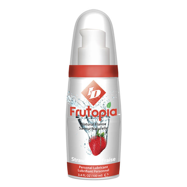 ID Frutopia lubricante con sabor a fresa, 100 ml