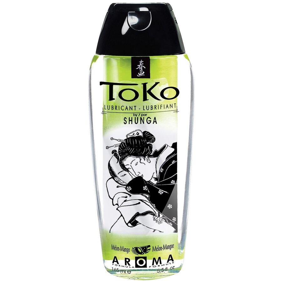 Lubricante con sabor a melón y mango Shunga Toko
