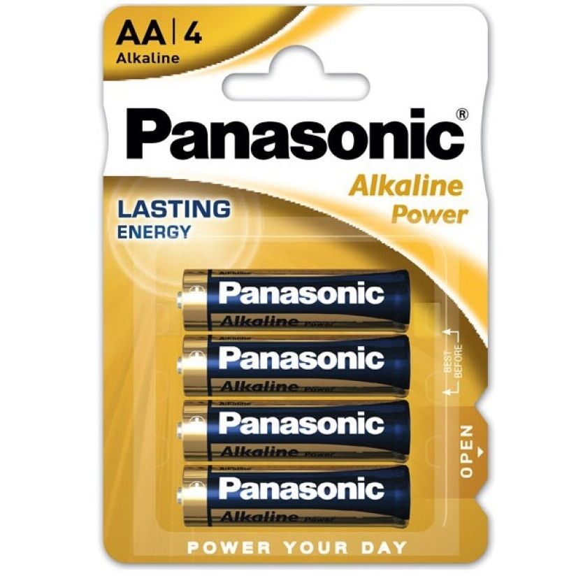 Pilas AA LR6 de 1,5 V con energía duradera para juguetes y accesorios PANASONIC