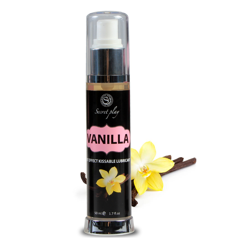 Lubricante efecto calor Secretplay con aroma a vainilla, 50 ml