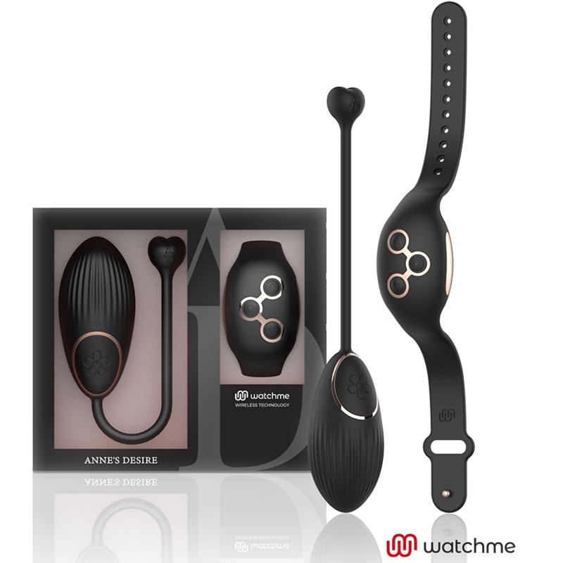 ANNE'S DESIRE EGG huevo vibrador con mando WATCHME