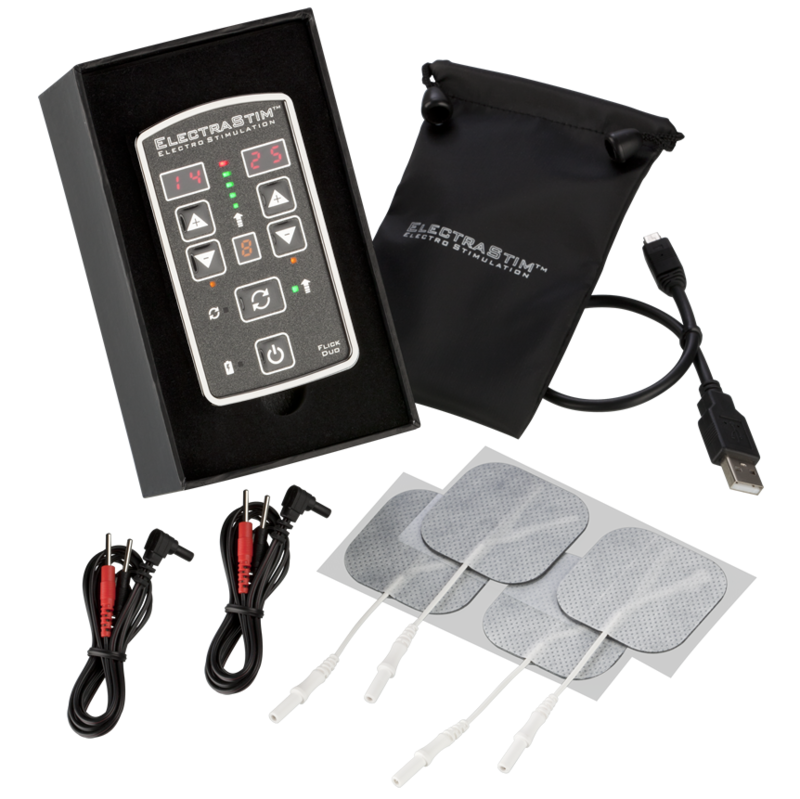 Set de electroestimulación erótica ElectraStim Flick Duo