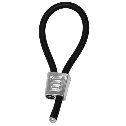 ElectraStim Prestige ElectraLoops Silver, anillos de electrodos para electrosex