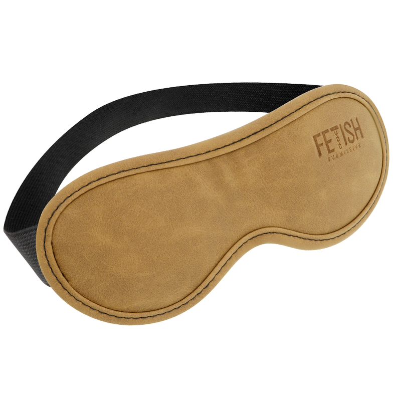 Antifaz FETISH SUBMISSIVE ORIGEN de cuero vegano