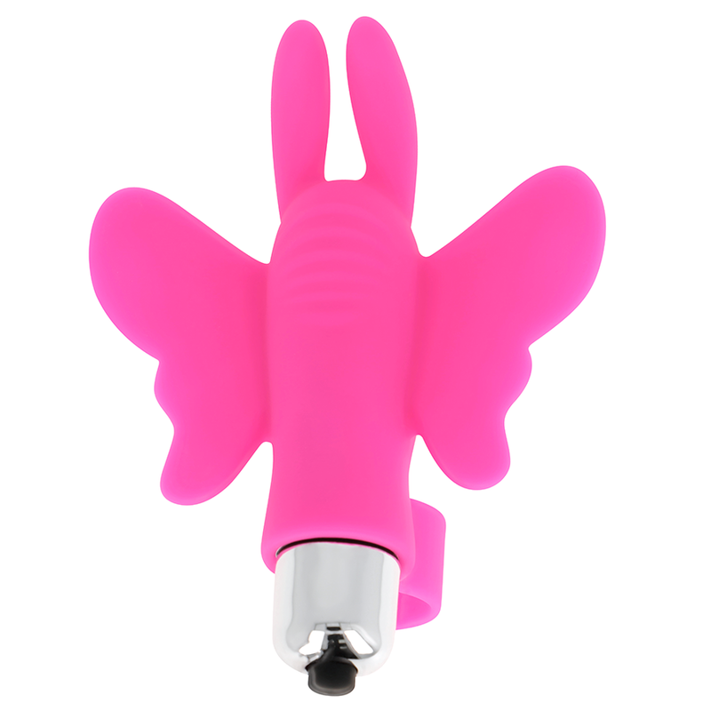 Vibrador de dedo OHMAMA con diseño de mariposa