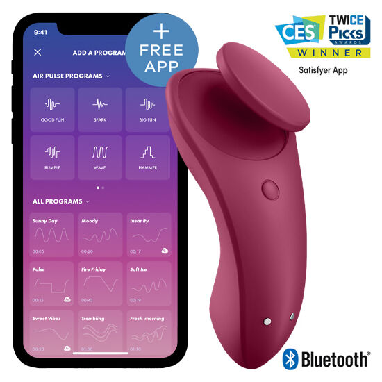Vibrador de clítoris Satisfyer Sexy Secret Panty