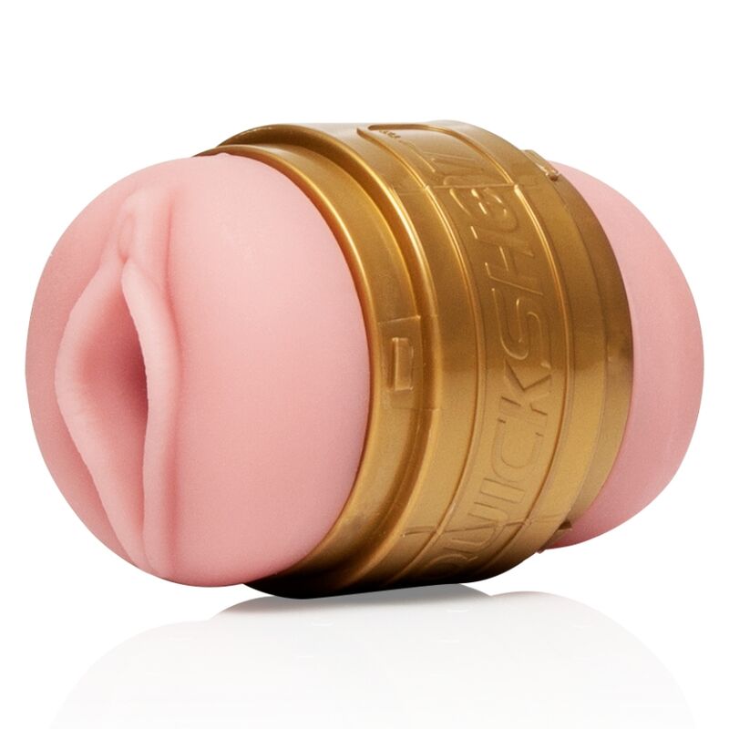 Masturbador de entrenamiento Quickshot Stamina para intensificar la resistencia, de Superskin, FLESHLIGHT