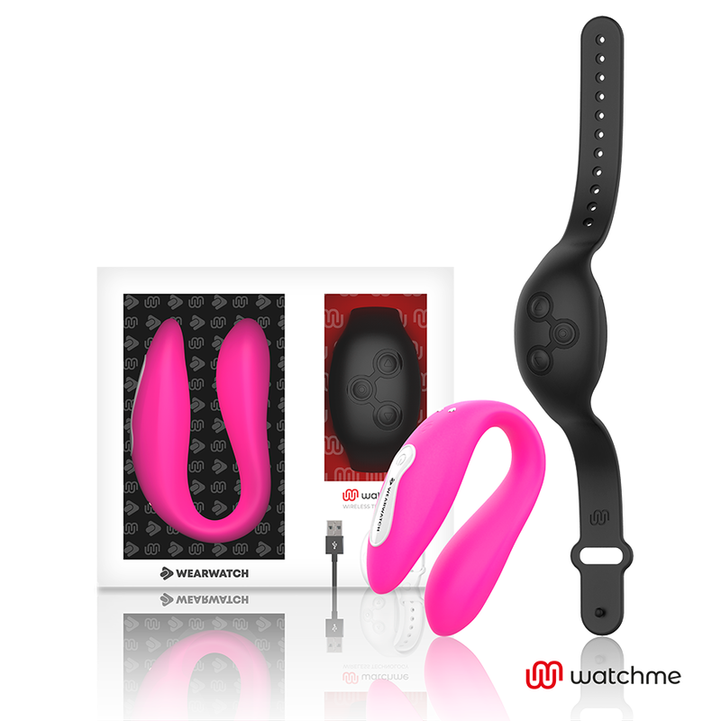 Vibrador WEARWATCH WATCHME Dual con control en la muñeca