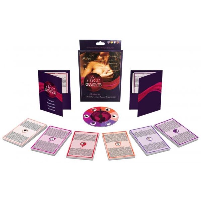 KHEPER GAMES Sex Around the World Travel Edition juego de mesa erótico